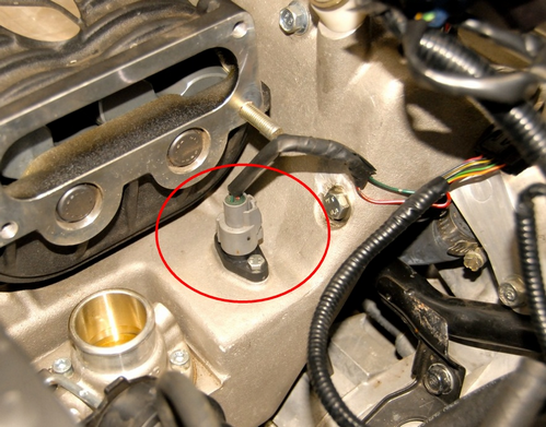 IAT sensor in manifold