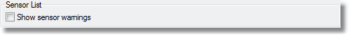 settings-sensorlist