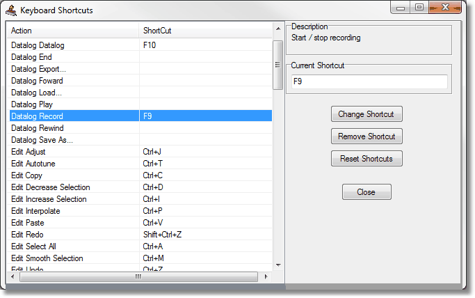 shortcuts-form