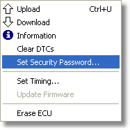 security-menu